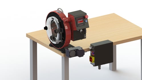 Machine orbitale avec serrage éléctrique (établi)